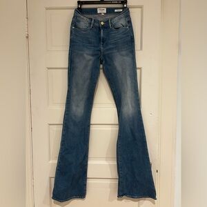 Frame Le High Flare Jeans. Size 26.